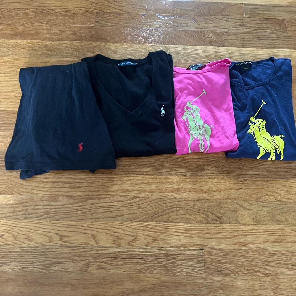 Perfect condition Polo Ralph Lauren tee lot
